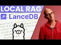 Ollama and LanceDB The best combination for Local RAG