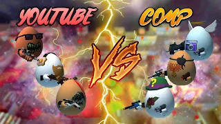 SHELL SHOCKERS YOUTUBERS VS PROS Who is better
