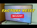 Download Lagu How to Factory Reset Sharp TV to Restore to Factory Settings