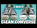 3 WAYS To Clean The White Part Of Your Shoes Converse How To With Kristin