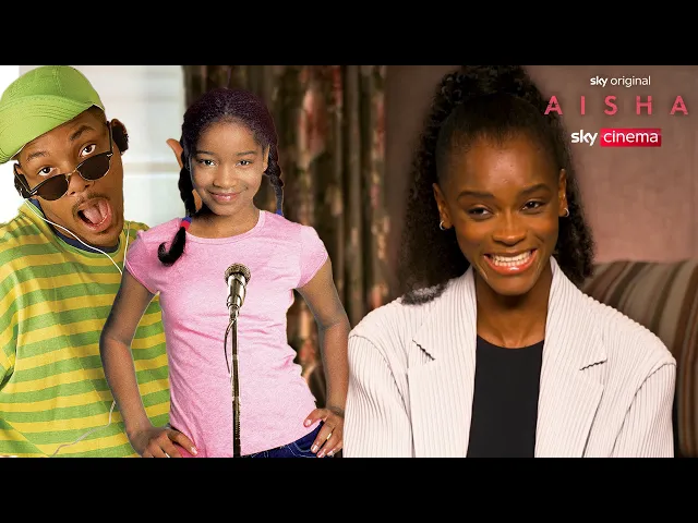 Letitia Wright's Iconic Childhood Acting Heroes | Aisha: Exclusive Interview | Sky Cinema