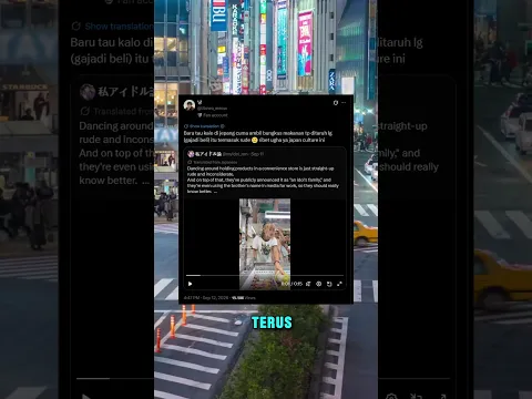 Netizen Jepang ini Gak suka orang kotor dan Bau, tapi kalau sesama orang Jepang gpp