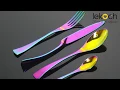 Lekoch Vogue Series Rinbow Flatware Set