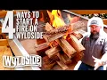 4 Ways to start a fire on the Wyldside recteq