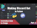 How to make Discord Bot Introduction to Cogs