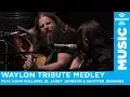 Hank Williams Jr Jamey Johnson Shooter Jennings - Waylon Tribute Medley LIVE SiriusXM