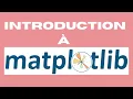 Initiation a MATPLOTLIB pour la visualisation des donnees avec Python