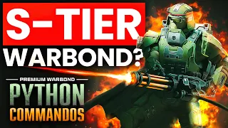Wow But Is It S-Tier Here s ALL The Hidden Stats Python Commandos Helldivers 2 New Warbond