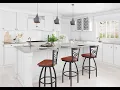 How to Assemble a Holland Bar Stool Metal Stool with Back
