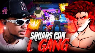 DOMIDIOS y L-GANG Juegan POR PRIMERA VEZ JUNTOS FREE FIRE!