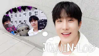 JINJIN-LOG | ‘아이돌 한국어’ DJ 마지막 날📸
