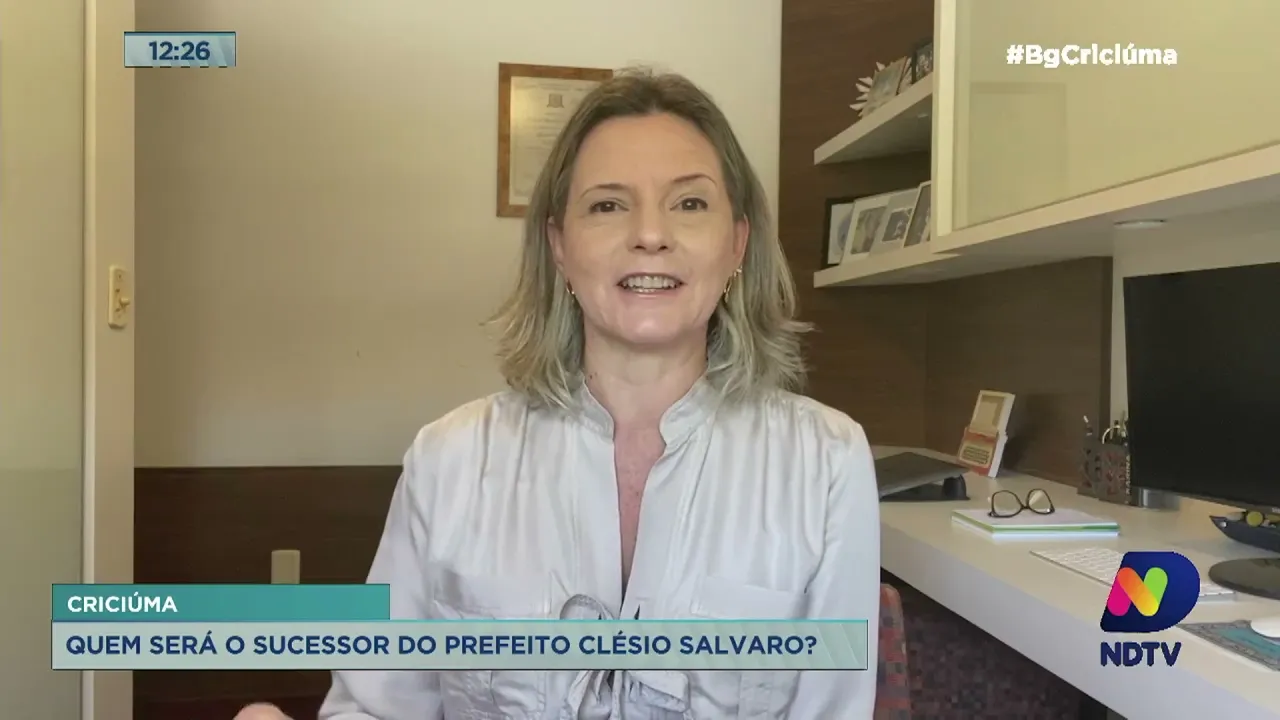 Karina Manarin: quem será o sucessor do prefeito Clésio Salvaro?