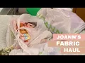 Joann Fabric Haul Fabric Rescuing Knit Cotton