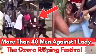 horrific story of the ozoro r p ng festival celebrated by some delta youths