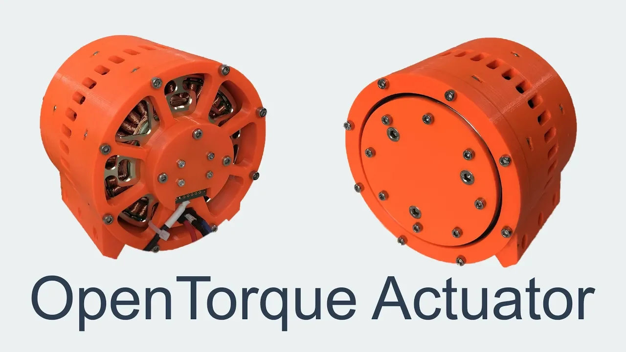 OpenTorque Actuator (developed by Gabrael Levine)