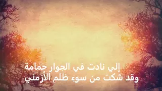 خليفة البلوشي  الي نادت في الجوار  حمامه دندنها