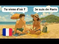 Download Lagu Leer Frans met echte gesprekken op het strand | 10 korte dialogen voor beginners
