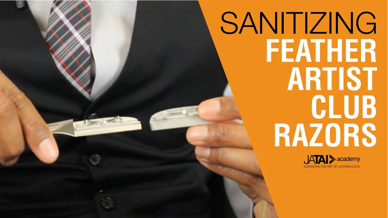 Sanitizing your Artist Club Shaving Razors