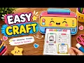 Interactive All About Me Printer Craft Back to School Activity