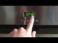 Timer on 6-button oven
