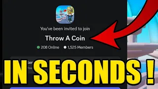 HOW to JOIN THROW A COIN DISCORD SERVER CODES