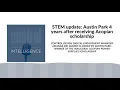 STEM update Austin Park 4 years after receiving Acopian Power Supply Scholarship