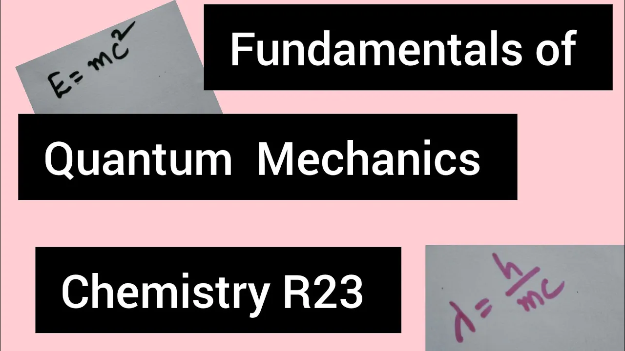 #chemistry #fundamentals  of quantum mechanics # unit I # structure and bonding models# Heisenberg