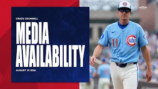 CRAIG COUNSELL Suzuki s offensive consistency injury updates Cubs Locker Room Sound 2026