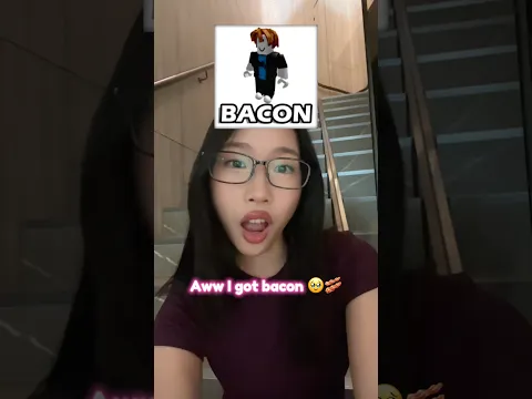 Filter chooses what avatar I make 🥹🥓💕 #roblox #robloxshorts