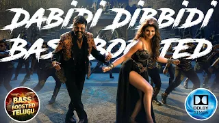 dabidi dibbidi bass boosted daaku maharaaj bala krishna ss thaman bass boosted telugu