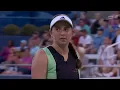 Jelena Ostapenko gives Elena Rybakina s team a staredown a few moments later Anna Rybakina responds