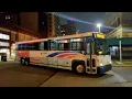 NJ Transit Last 67X Bus 2015 MCI D4500CT 7286 NABI 40-SFW 6033 on the 2 Entering Journal Square
