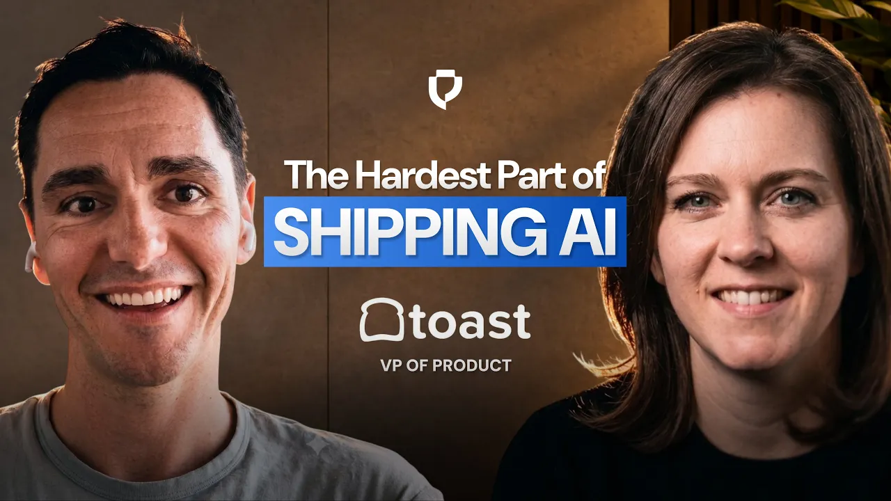 Toast VP of Product on Shipping AI Into a 14-Year-Old Platform and Building for the Real Economy - YouTube thumbnail