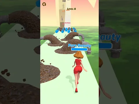 Wipeout Level: Baby Girl Turned Into Mud Right Before Our Eyes! Part 4 😱 | Runner Games