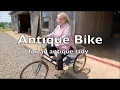 Antique trike for an Antique lady Ep 131