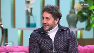 معكم منى الشاذلي هشام ماجد يكشف رد فعله بعد ما عرف إنه هيبقى حامل في فيلم حامل اللقب 