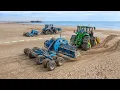 Download Lagu John Deere 8RX 410 + New Holland T8.410 | Strand nivellering ⛱
