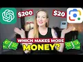 ChatGPT AI vs Google Lens Which Makes You More Money Reselling on Ebay Test Results