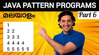 Java Pattern Programs Malayalam mathewjosephta1 Mathew Joseph T A