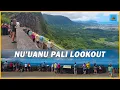 Hawaii Pali Lookout Best Views on Oahu Drive to Nuuanu Pali Lookout Pali Hwy Hawaii 4K Tour