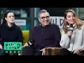 Daniel Levy Eugene Levy Annie Murphy Emily Hampshire Chat About Season 4 Of Schitt s Creek