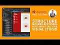 How to Show Document Outline in Visual Studio - Easy Way to Structure Modern App C VB NET