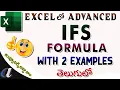 IFS Function Ms-Excel Telugu 2 Examples Computersadda com