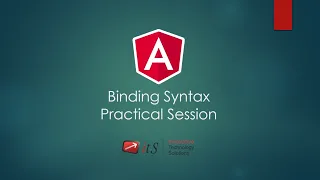 4 1 1 Binding Syntax - Practical Session Angular Tutorial ITS