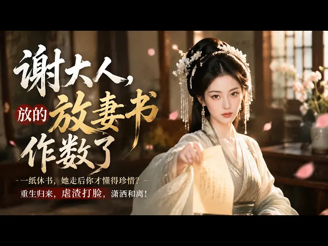 谢大人,你的放妻书作数了