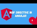 ngIf Directive Angular Directive in Angular Angular Tutorial NSCODE