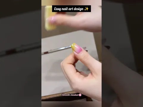 easy nail art design #nailart #shorts