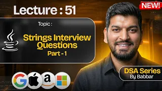 Lecture 51 Reverse Words in a String DSA Series by Babbar