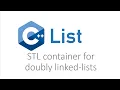 Lists in c bidirectional linked lists in stl container Learn all you need to know