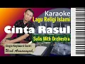 Download Lagu Cinta Rasul | Sulis With Orchestra | Karaoke Lagu Religi Islami + Lirik